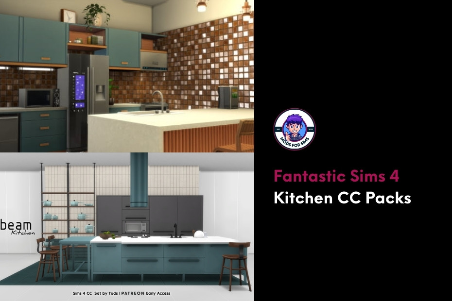 Sims 4 Kitchen CC Packs