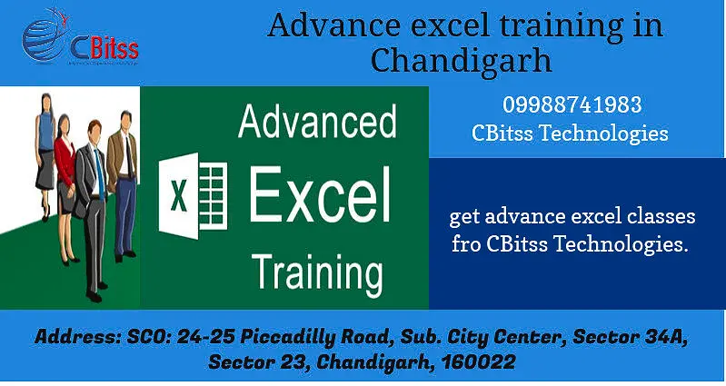 Advanced Excel Training in chandigarh