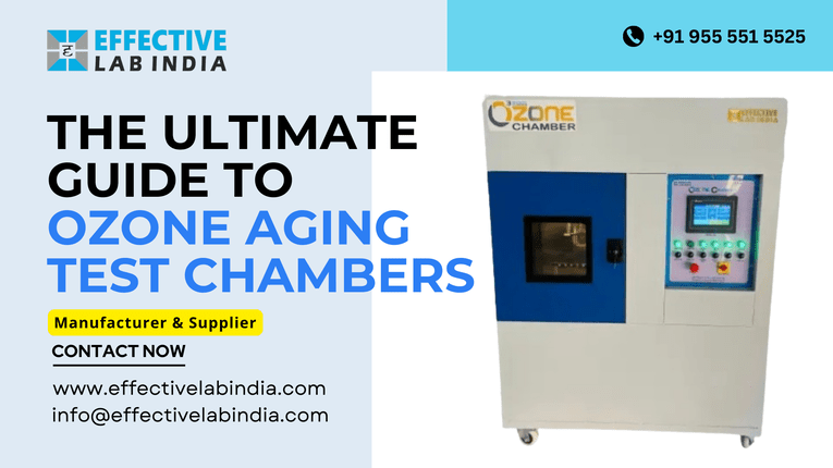 Ozone aging test chamber