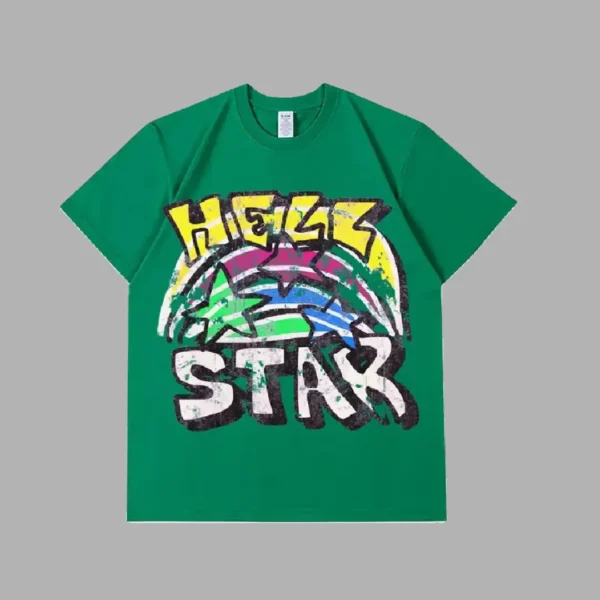 Green Hellstar Graphic Tee