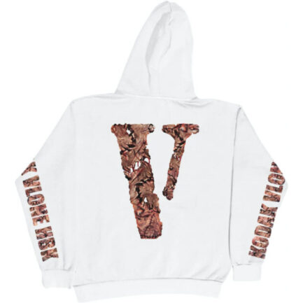 Kodak Black x Vlone Zombie White Hoodie