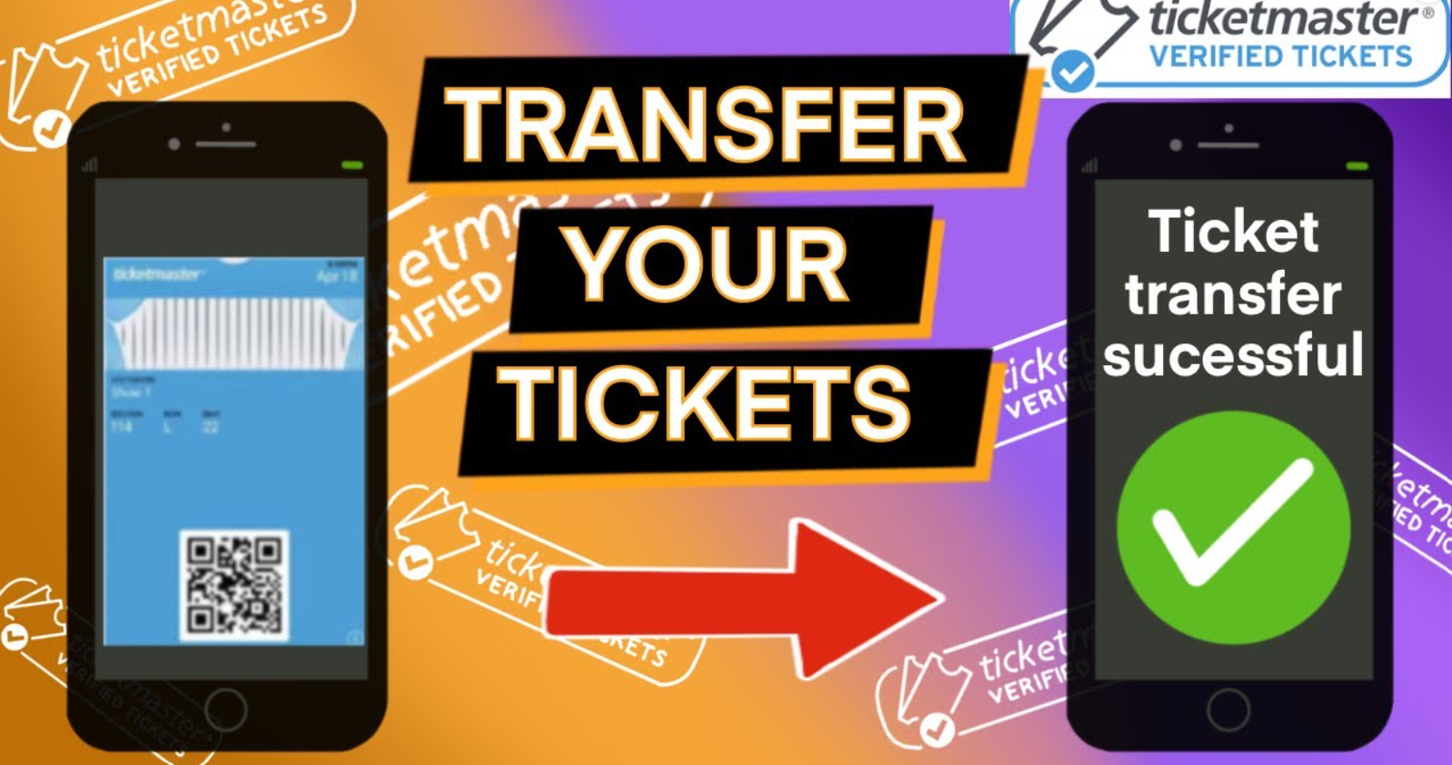 Transferring Tickets on Ticketmaster