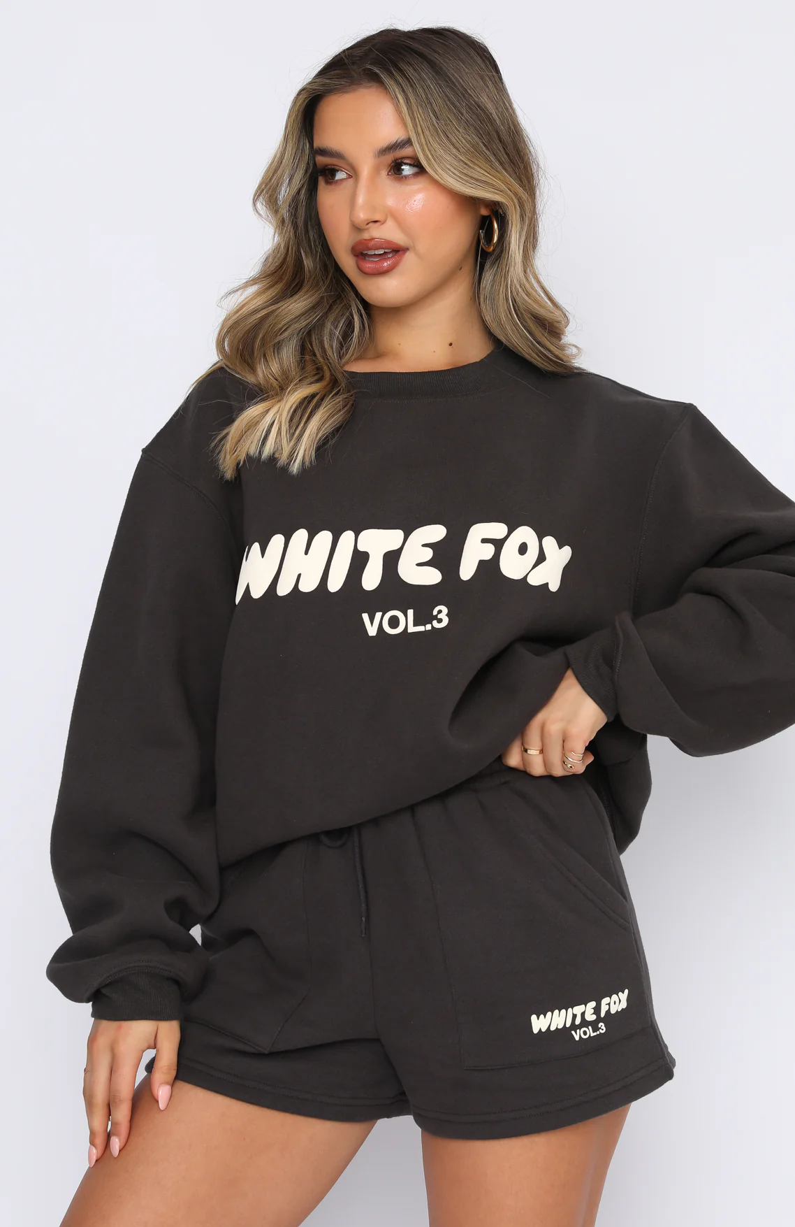 white fox hoodie