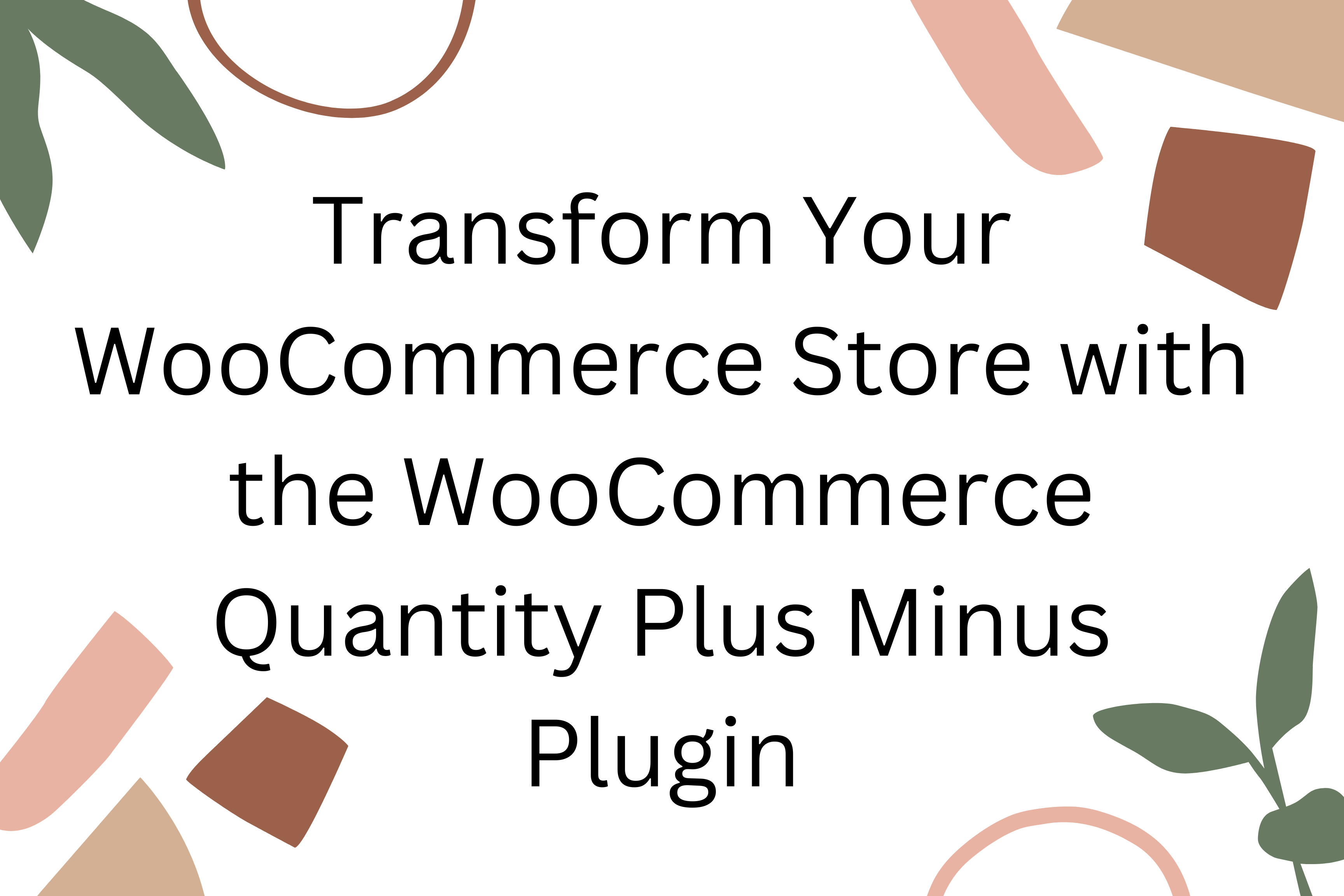 woocommerce quantity plus minus plugin