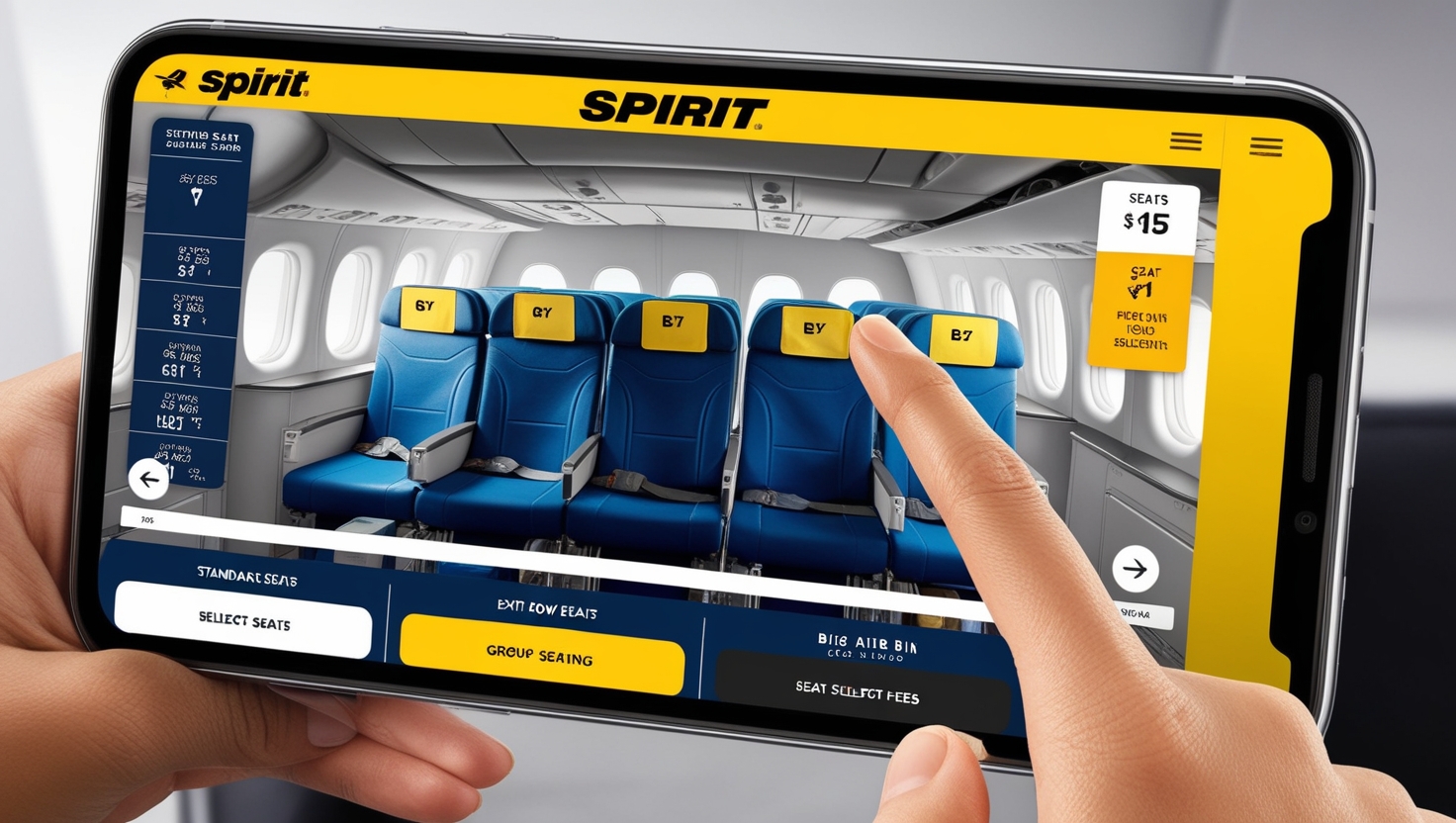 spirit-airlines-seat-selection