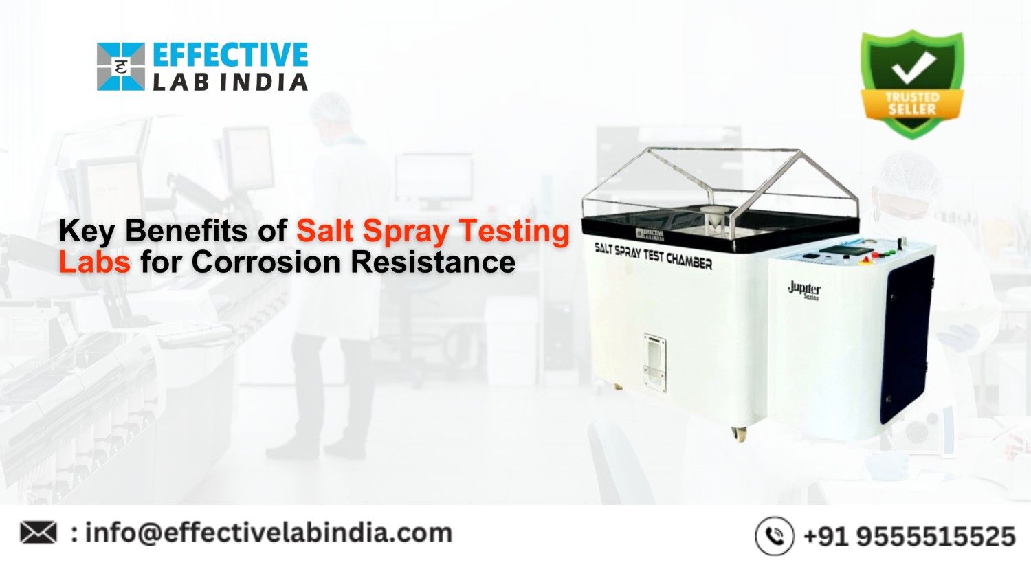 Key Benefits of Salt Spray Testing Labs for Corrosion Resistance