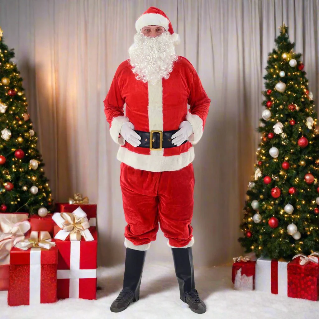 christmas santa claus costume