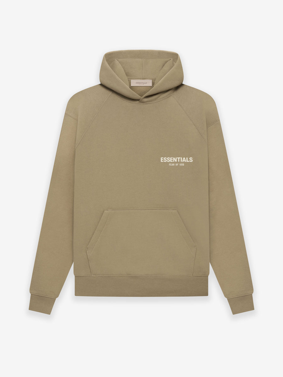 brown essentials hoodie