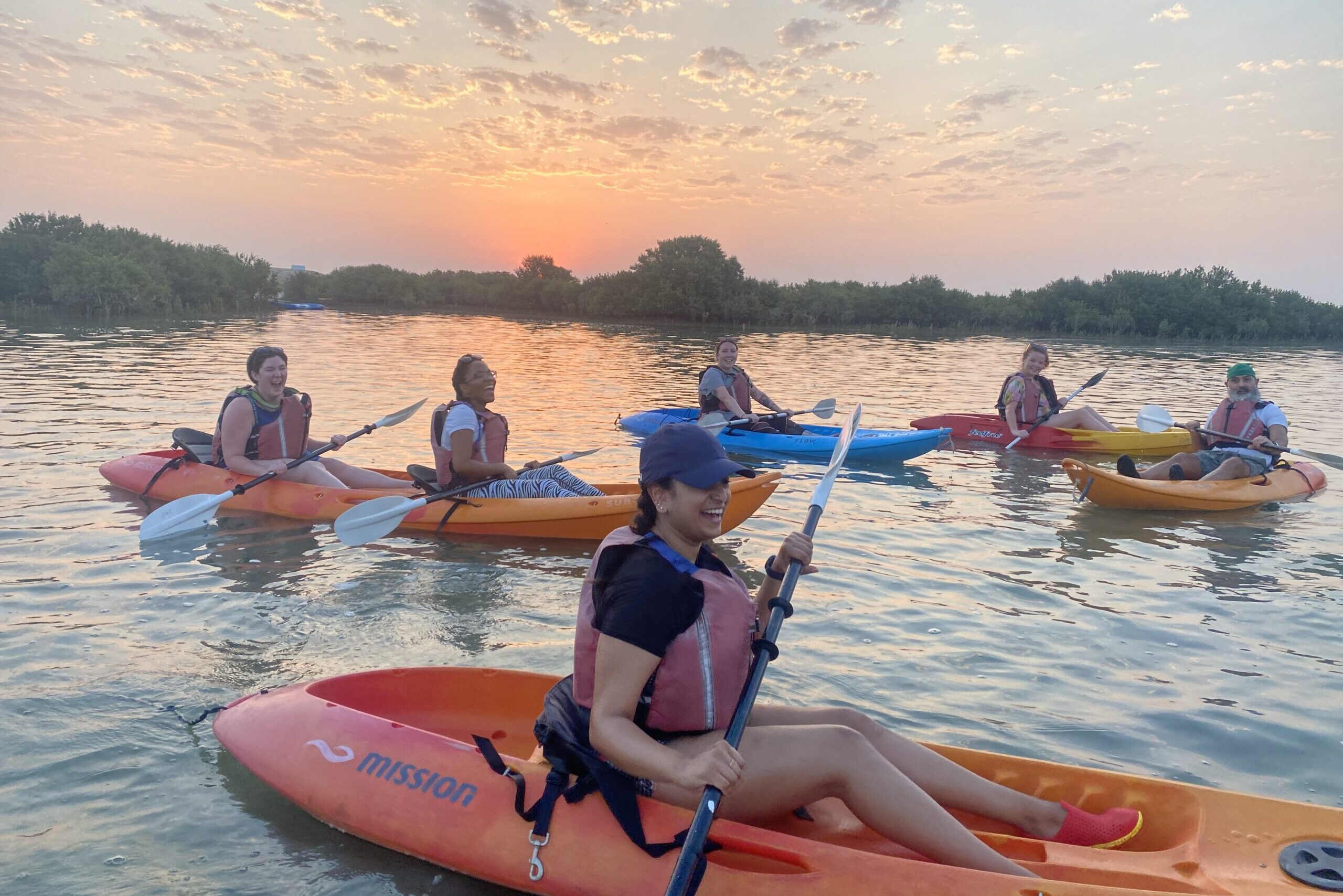 Kayaking in Qatar