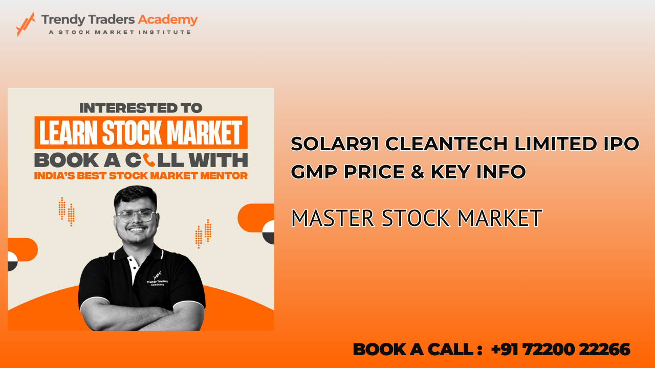 Solar91 Cleantech Limited IPO GMP Price & Key Info