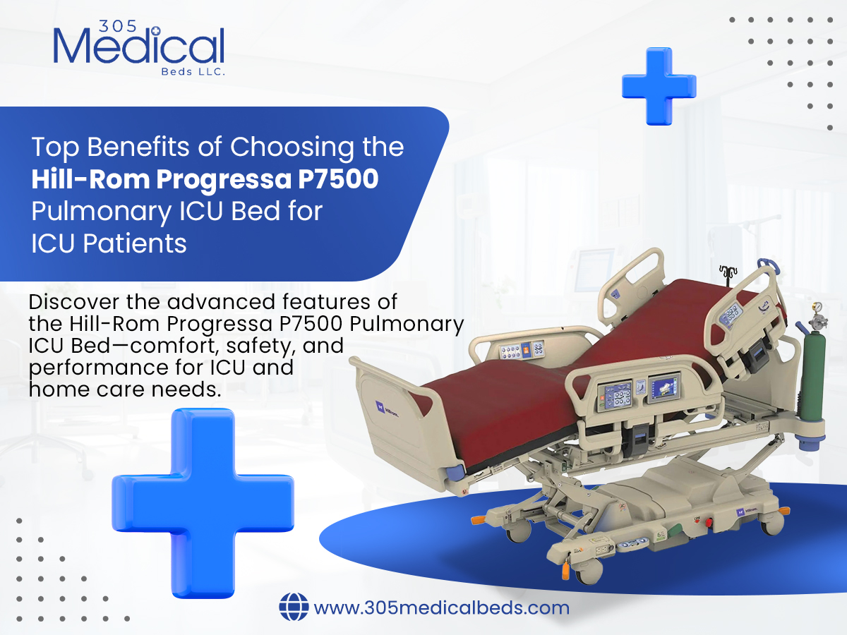 Top Benefits of Choosing the Hill-Rom Progressa P7500 Pulmonary ICU Bed for ICU Patients