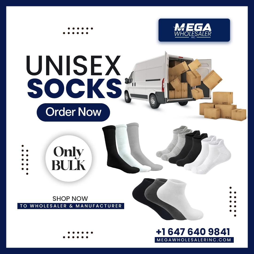 Wholesale socks in bulk - Mega wholesaler Inc