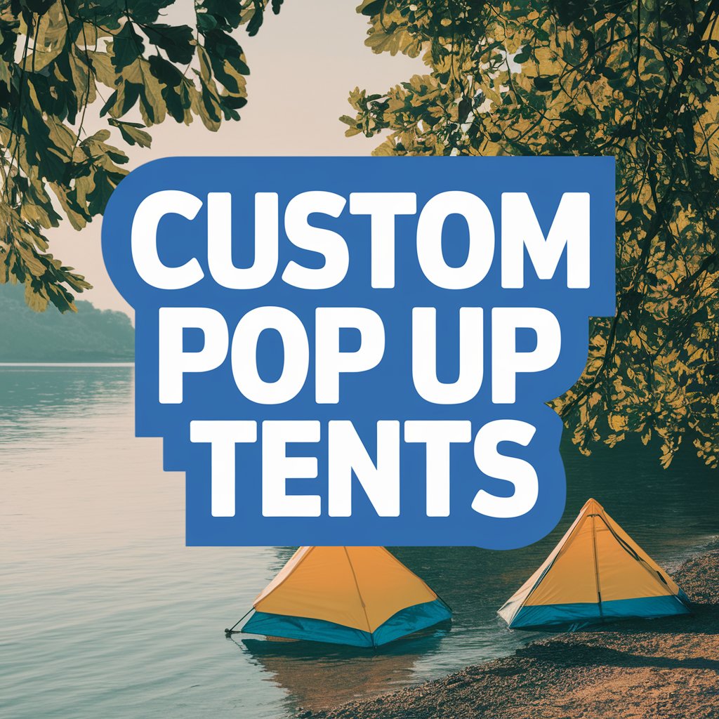 custom pop up tents