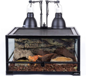 reptile light fixture stand for reptile
